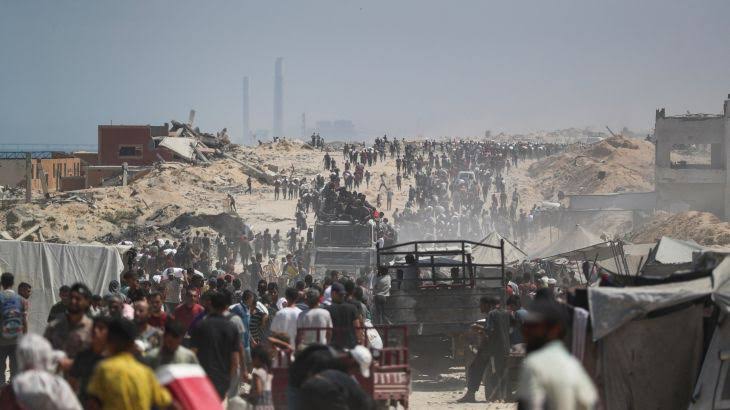 At Least 63 Killed As Israeli Forces Push Deeper Into Gaza City Un Declares First Ever Middle East Famine