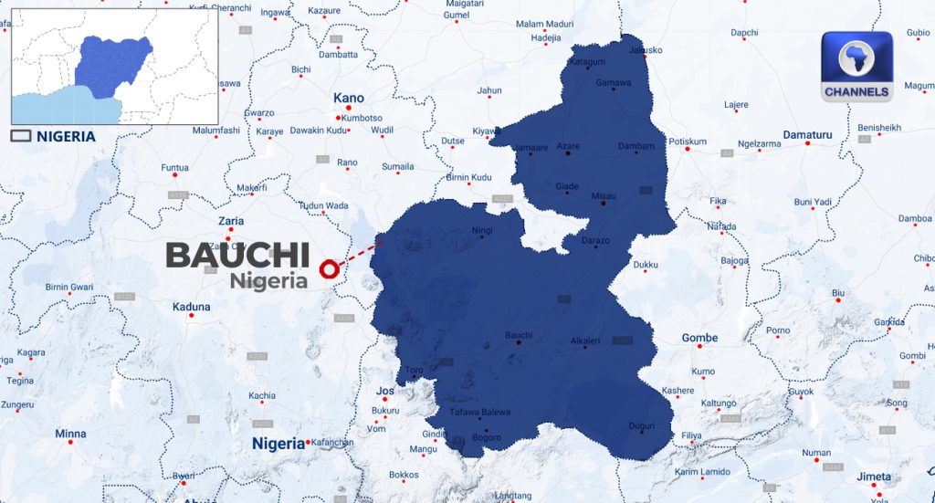 Bauchi State Map Hd
