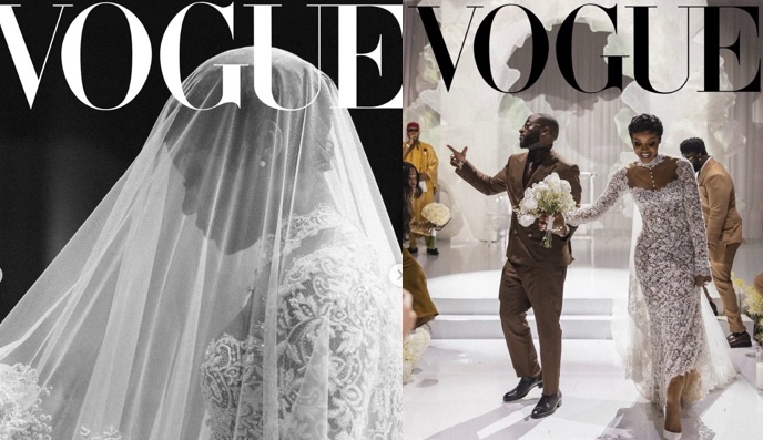 Davido And Chiomas Miami Wedding Featured In Vogue