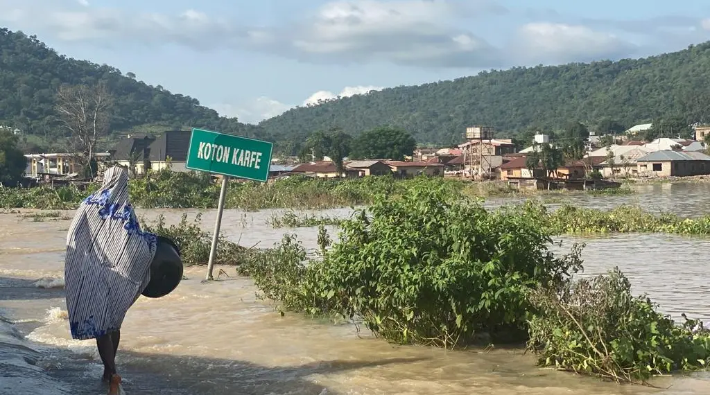 Flooded Area Of Lokoja Road