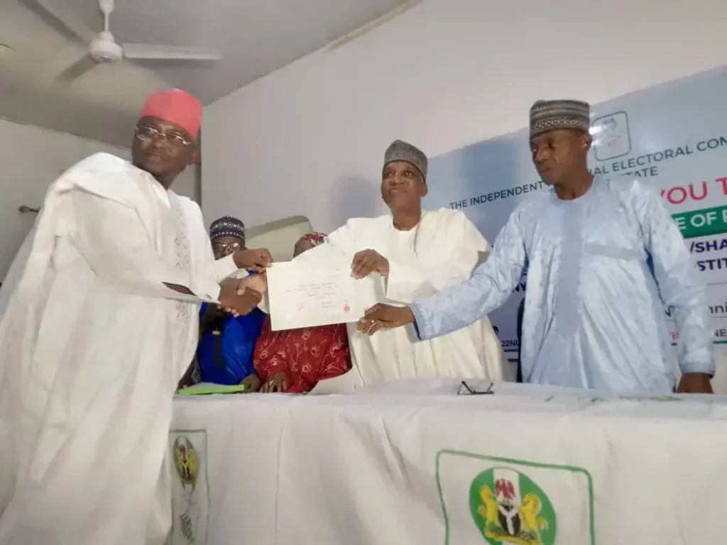 Inec Issues Certificates Of Return To Kano By