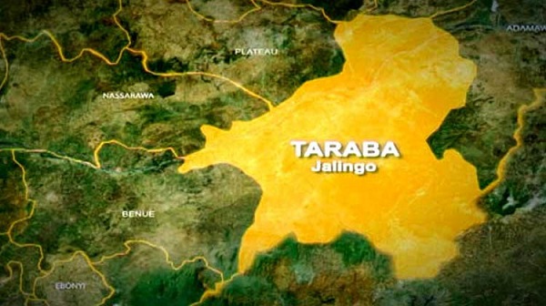 Map Of Taraba State