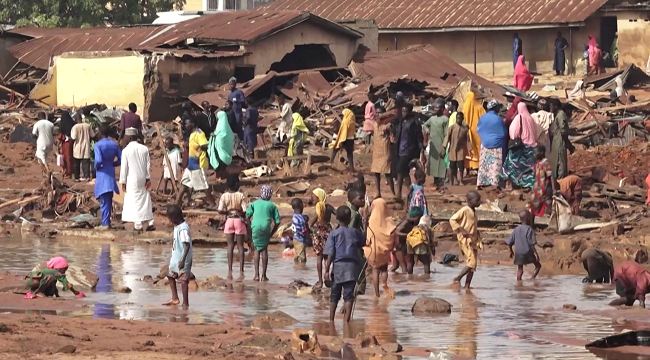 Nema Conduct Rescue Operations After Torrential Rains Wash Away Dozens Of Homes In The City Of Mokwa Niger State 3