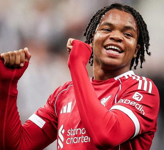 Meet Rio Ngumoha,16-Yr-Old Liverpool Starlet Of Nigerian Descent