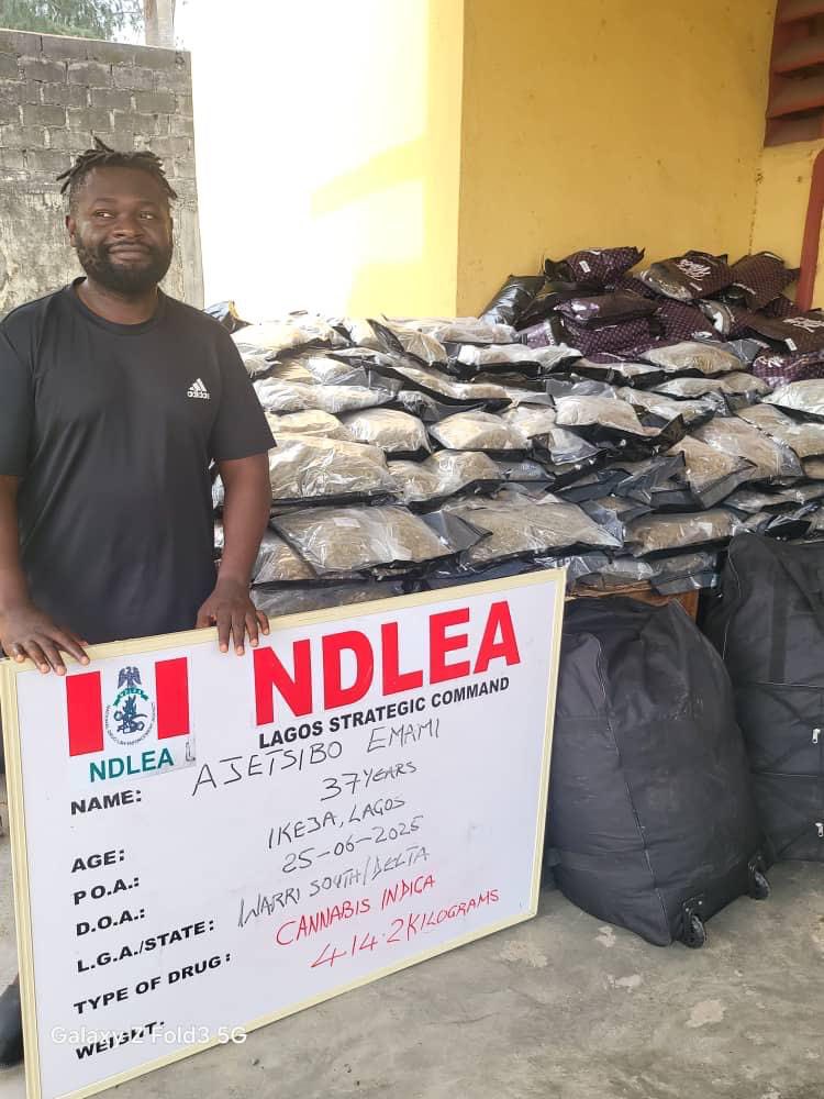 Ndlea Secures 10-Year Jail Terms For Drug Kingpins Ajetsibo Emami, Akpomuai
