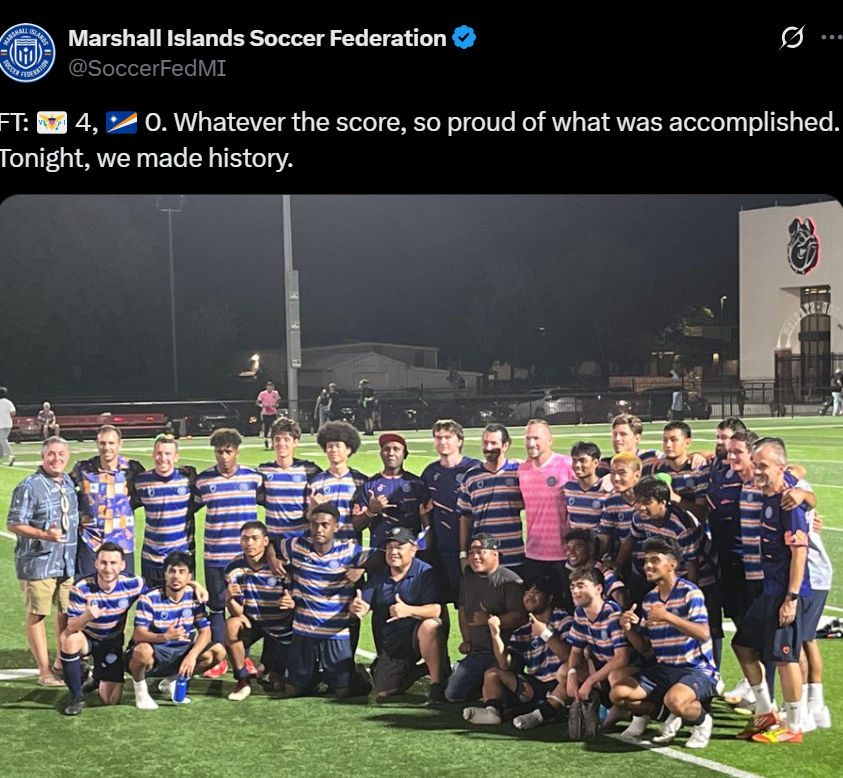 Only Country Without A National Football Team Plays Its First Match