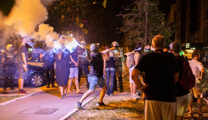 Serbian Ruling Party Offices Set Ablaze As Protests Escalate