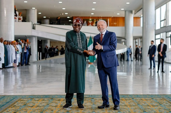 Tinubu In Brasilia