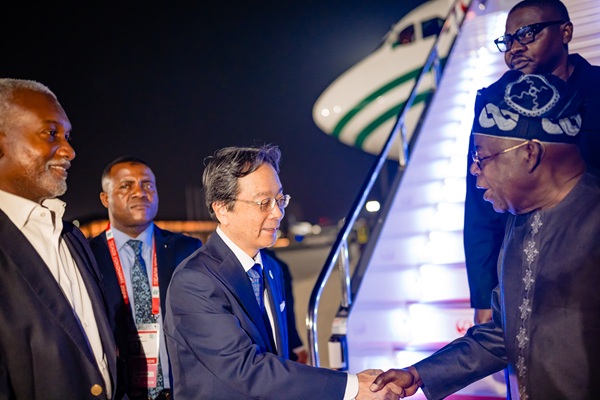 Breaking: Tinubu Arrives Japan For Ticad9