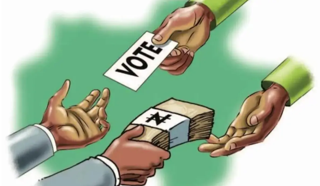 Vote Buying Cartoon Used To Illustrate The Story