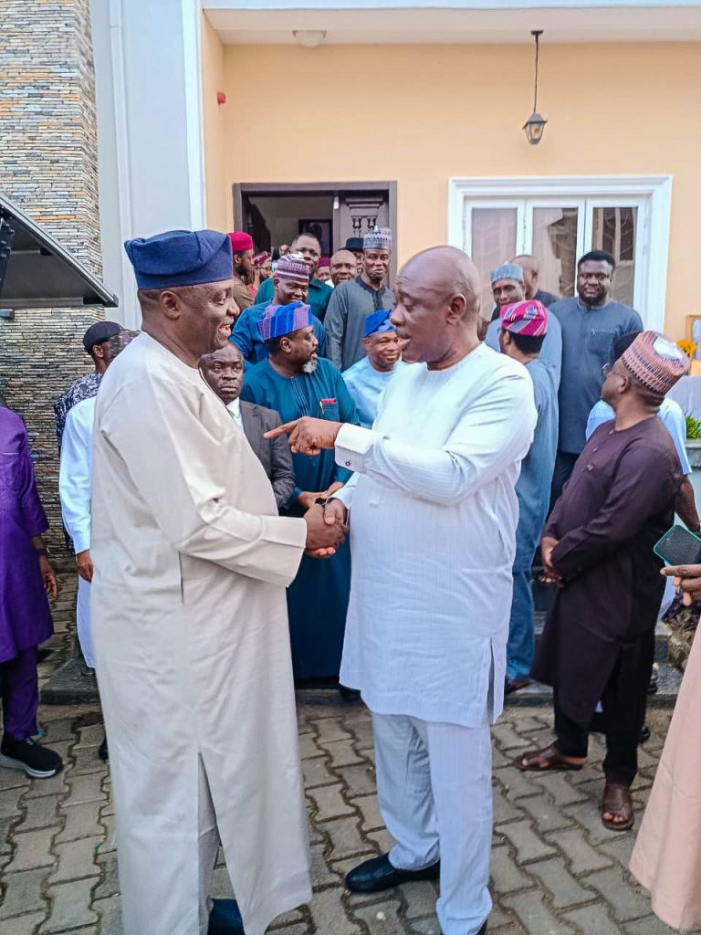 Lokpobiri Commiserates With Apc Chairman Over Mother’s Death