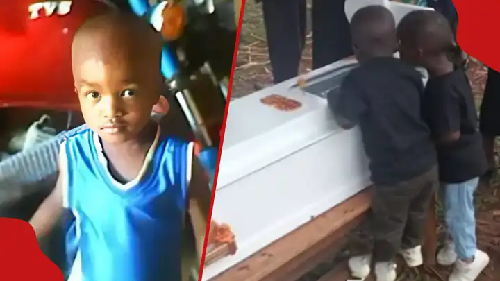 Heartbreaking Photos Of Little Boys Viewing Body Of 3-Year-Old Friend Who D!Ed At Neighbour’S Home