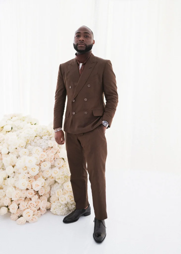 A Way To Keep Him Close To Our Hearts On The Most Beautiful Night Of Our Lives – Davido Opens Up About Wearing Cufflinks With Portrait Of Late Son, Ifeanyi