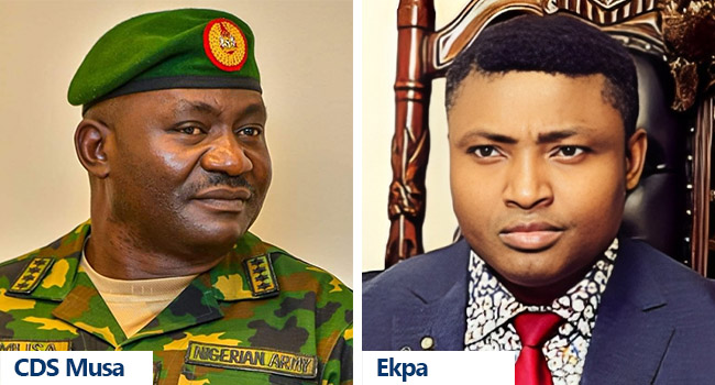 Southeast Better After Simon Ekpa’s Arrest – Chief Of Defence Staff, General Musa