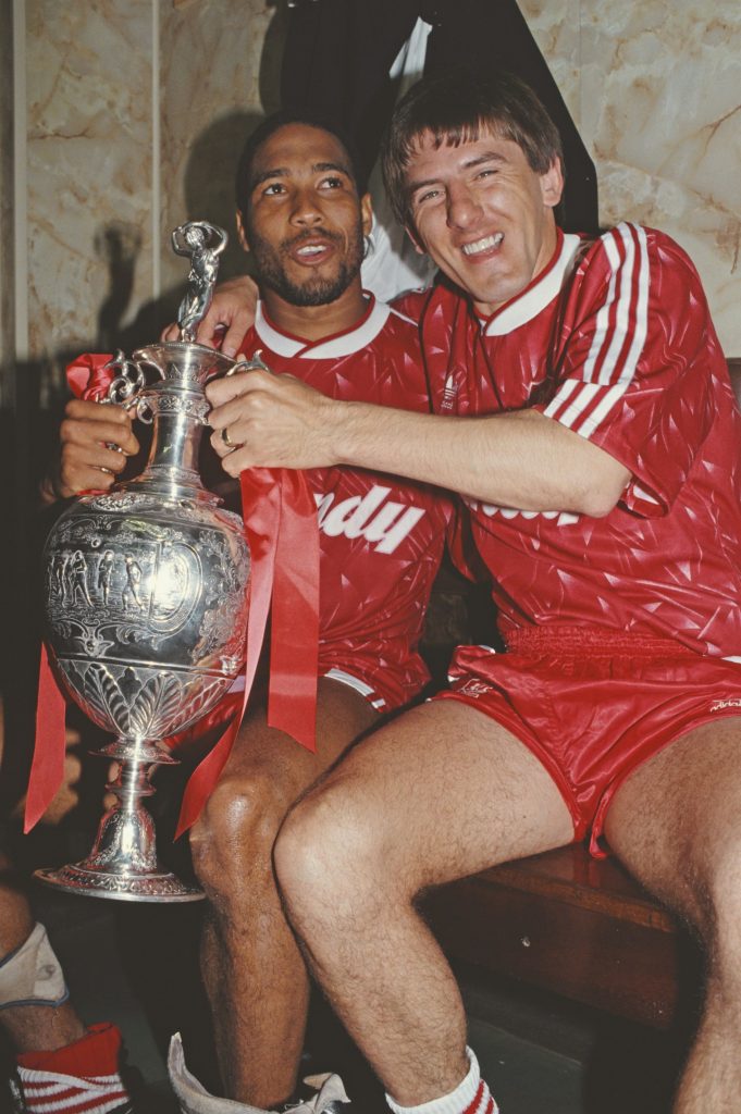 Liverpool Players John Barnes L 1015744154