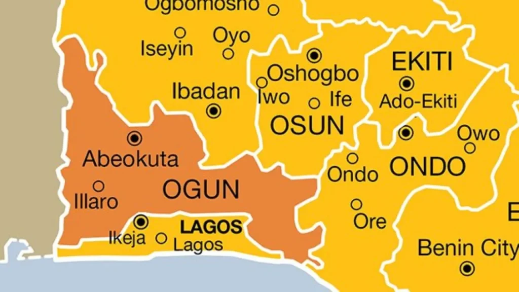Ogun Map