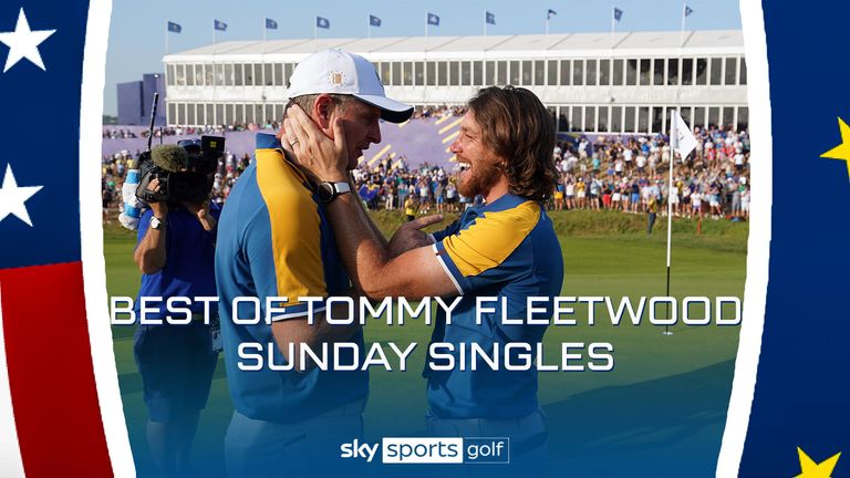 Tommy Fleetwood'S Brilliance Saw Him Beat Rickie Fowler 3&Amp;1 As He Earnt The Winning Point To Ensure Europe Regained The Ryder Cup In Rome.