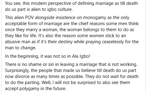 In The Past, Many Women Left Their Marriages And Remarried As Many Times As Possible – Nigerian Man Says Divorce Stigma Is Alien In Igbo Culture