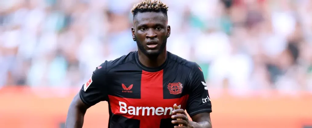 Victor Boniface Bayer 04 Leverkusen 2023 24