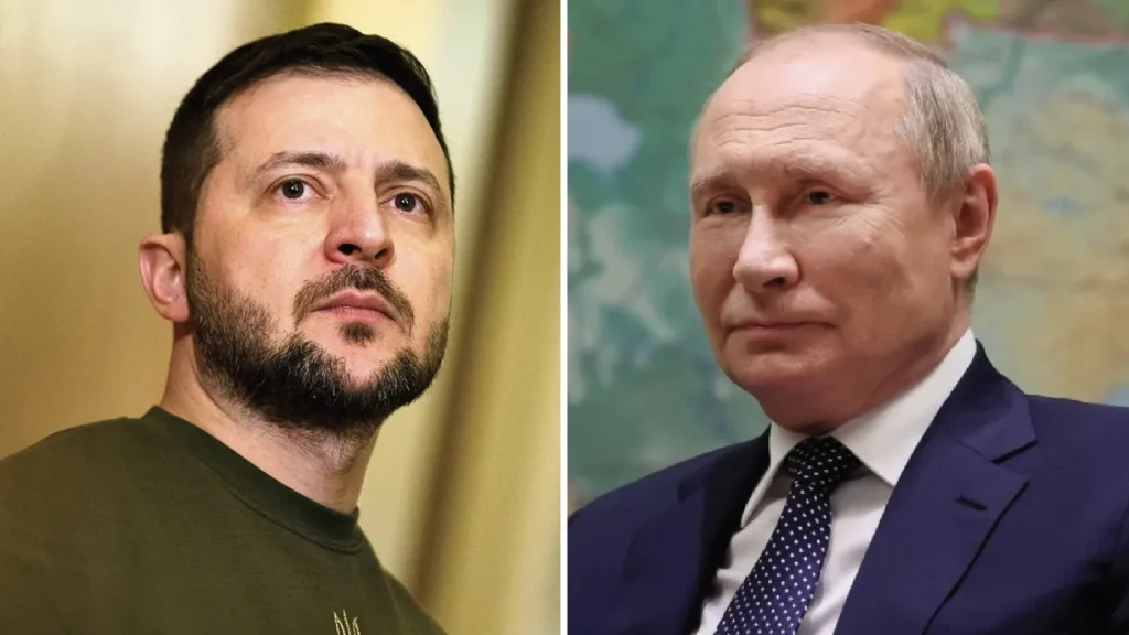 Putin Suggests Hosting Zelensky In Moscow For Peace Meeting