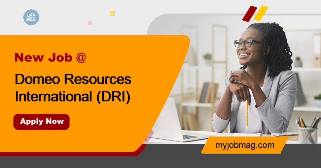 Hr Manager At Domeo Resources International (Dri)