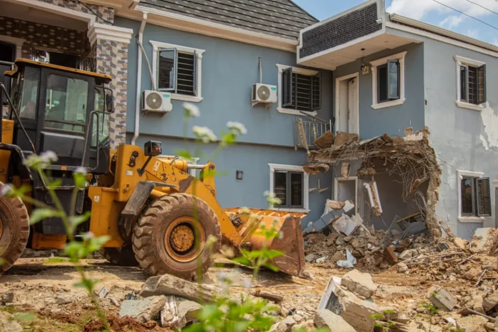 Demolished Building