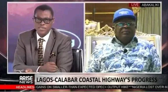 ‘I’M A Professor’, Umahi, Rufai Oseni Clash On Arise Tv Show