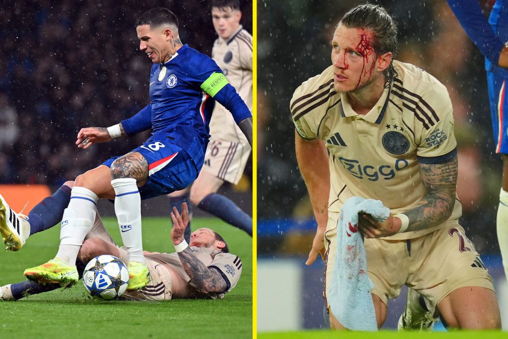 Weghorst Off After Blood Pours From Head And Conceding Penalty