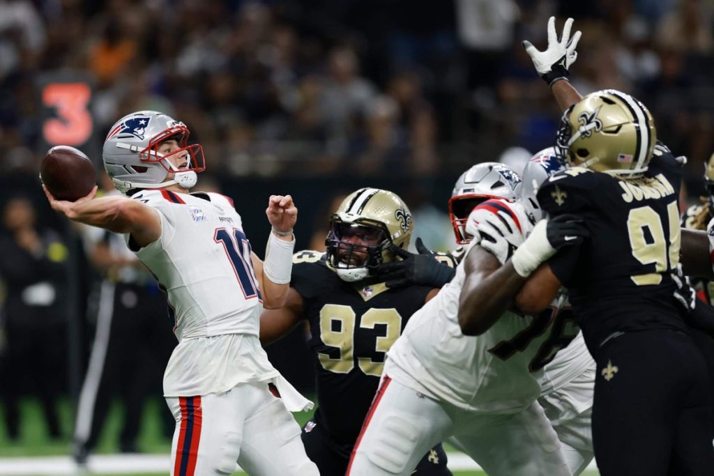Patriots-Saints Takeaways: Behind Drake Maye, New England Wins Third In A Row