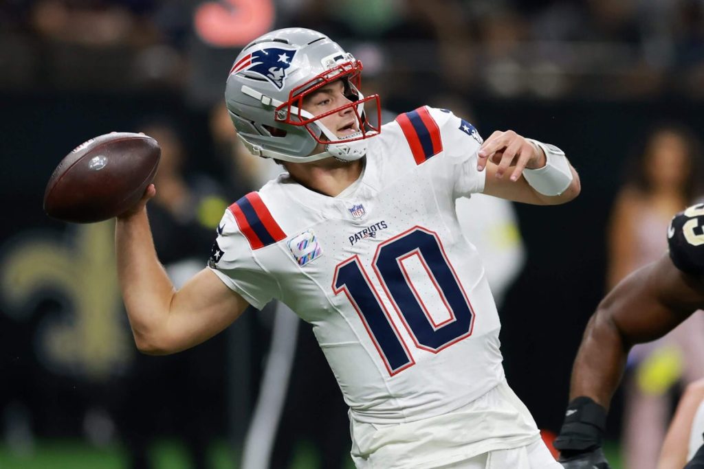 Patriots’ Offense Is One-Dimensional, But Drake Maye Is So Good It Might Not Matter