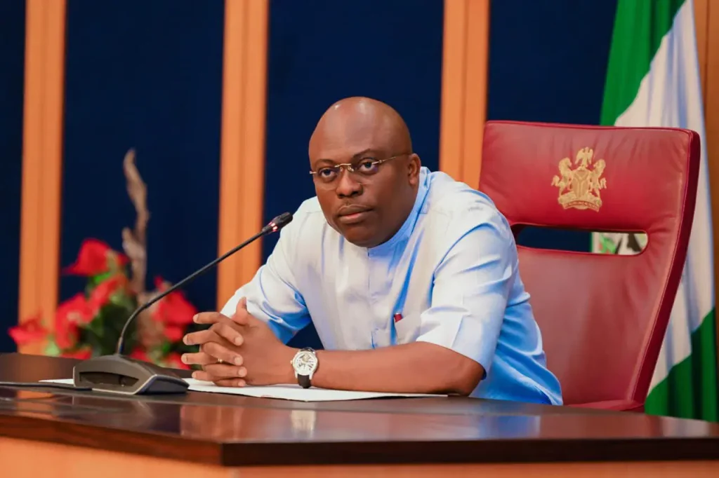 Fubara Pledges Immediate Rehabilitation Of Secretariat Gutted By Fire
