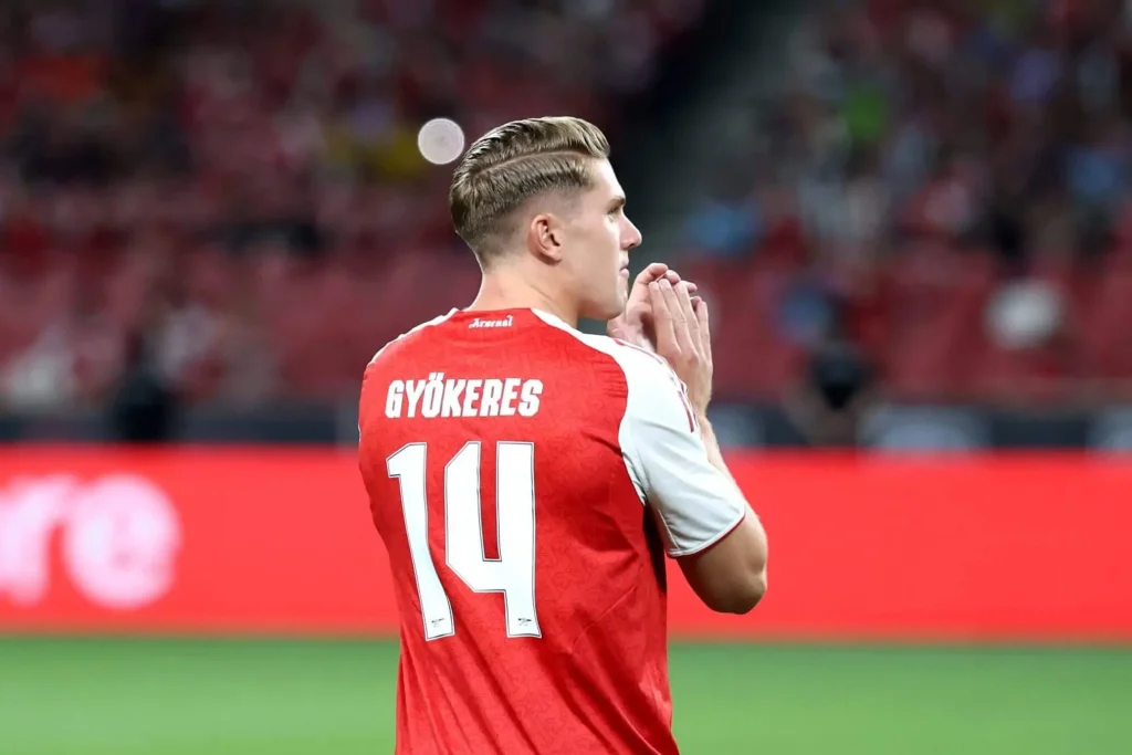 Ucl: What Gyokeres Told Thierry Henry After Scoring As Arsenal Beat Atletico 4-0