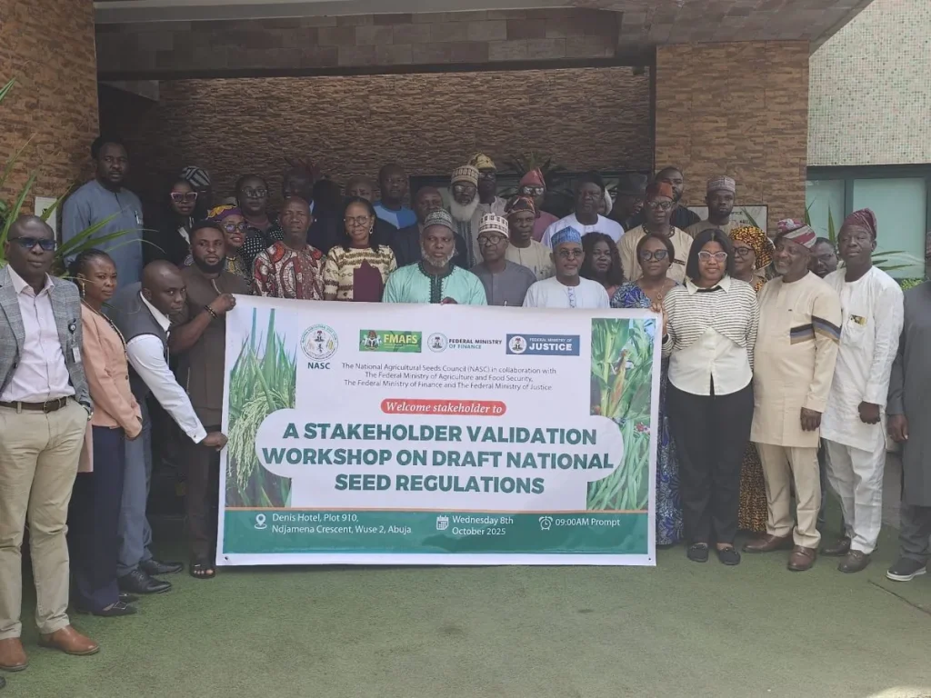 Nasc, Stakeholders Validate Draft National Seed Regulation