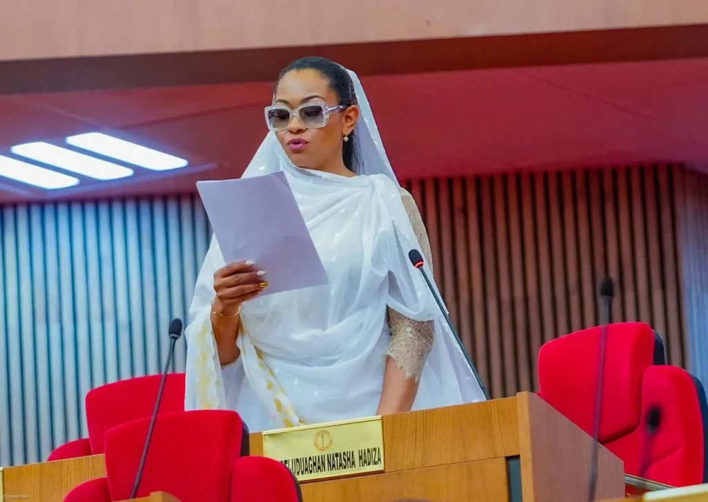 Just In: Natasha Resumes Senate Plenary