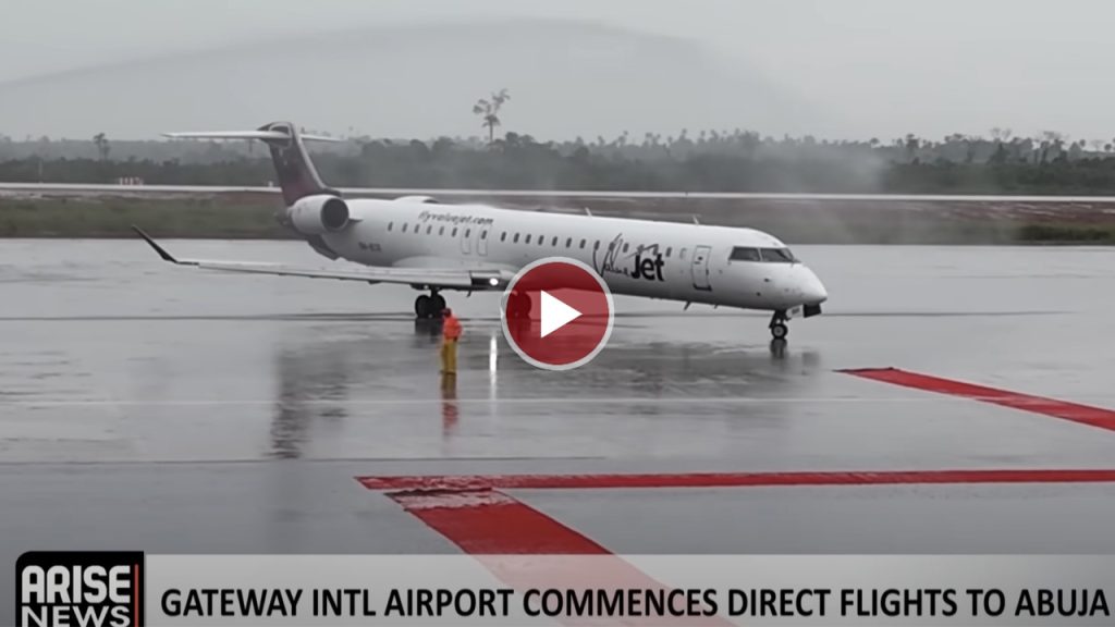 Ogun Governor Dapo Abiodun Launches First Commercial Flight At Gateway International Airport