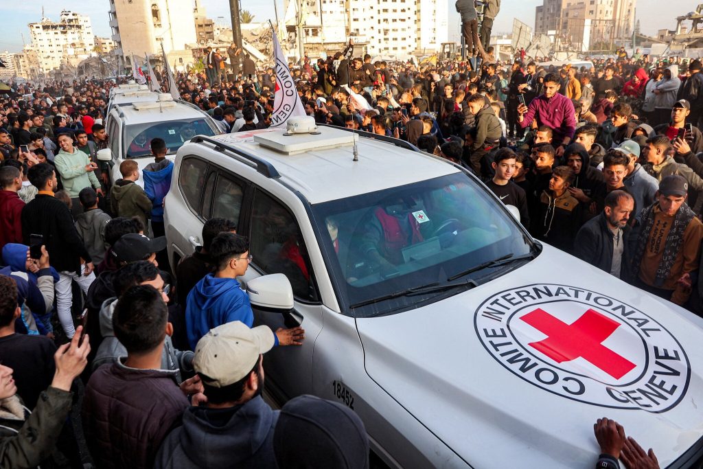 Red Cross Confirms It Collected 13 Hostages ‘In Ok Condition,’ En Route To Idf Handover