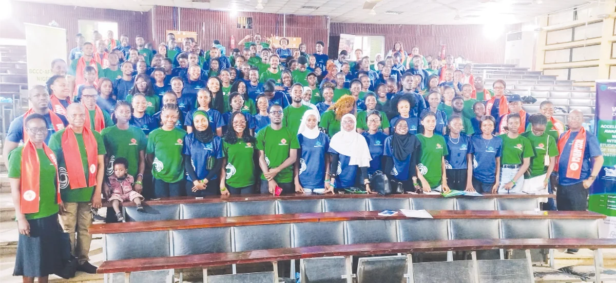 Students Of The University Of Ibadan At The Workshop On Managing Plastic Pollution