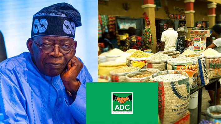 Tinubu Govt. Manipulating Food Prices, Weaponising Hunger For Political Gain: Adc