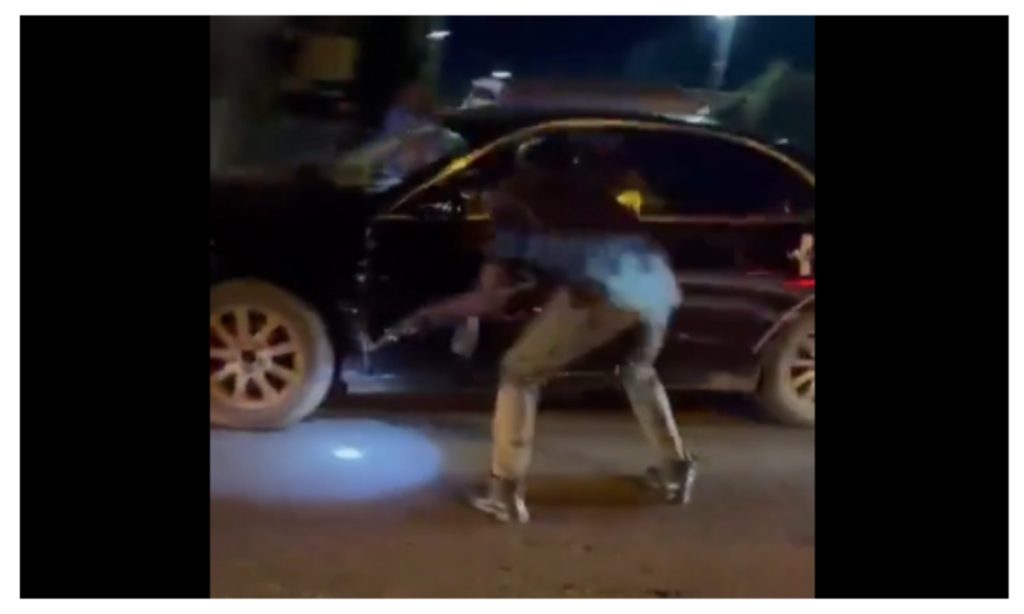 Police Officer Shoots Moving Car In Delta