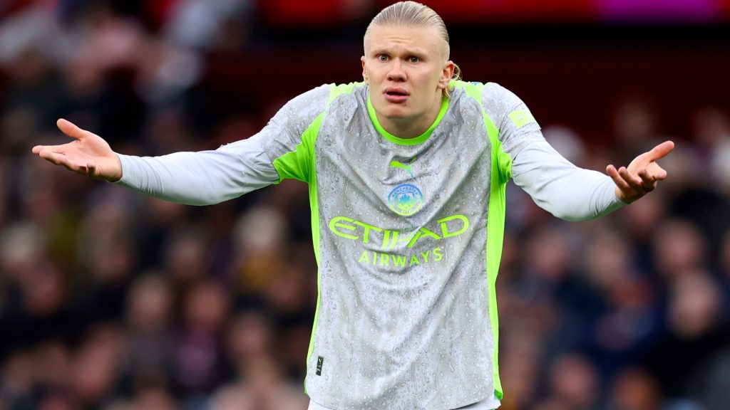 Aston Villa Aim Cheeky Social Media Post At Erling Haaland After Man City Win