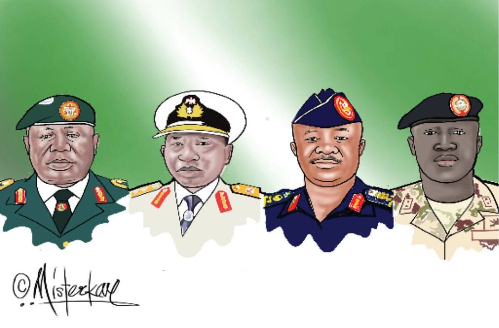 Service Chiefs: May Your Road Be Rough