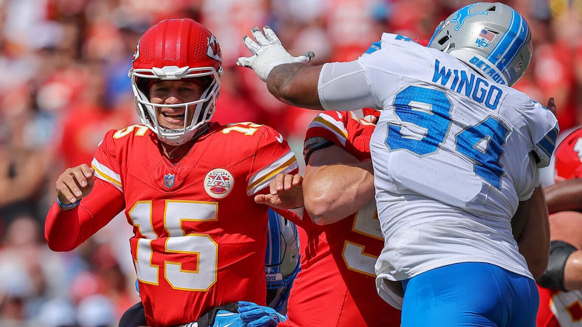 Patrick Mahomes Chiefs Lions G