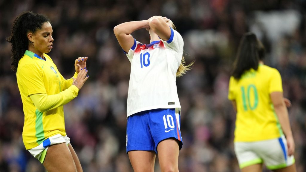 England 1-2 Brazil: Sarina Wiegman’S Lionesses Lose Manchester Friendly In First Game Since Euro 2025 Triumph