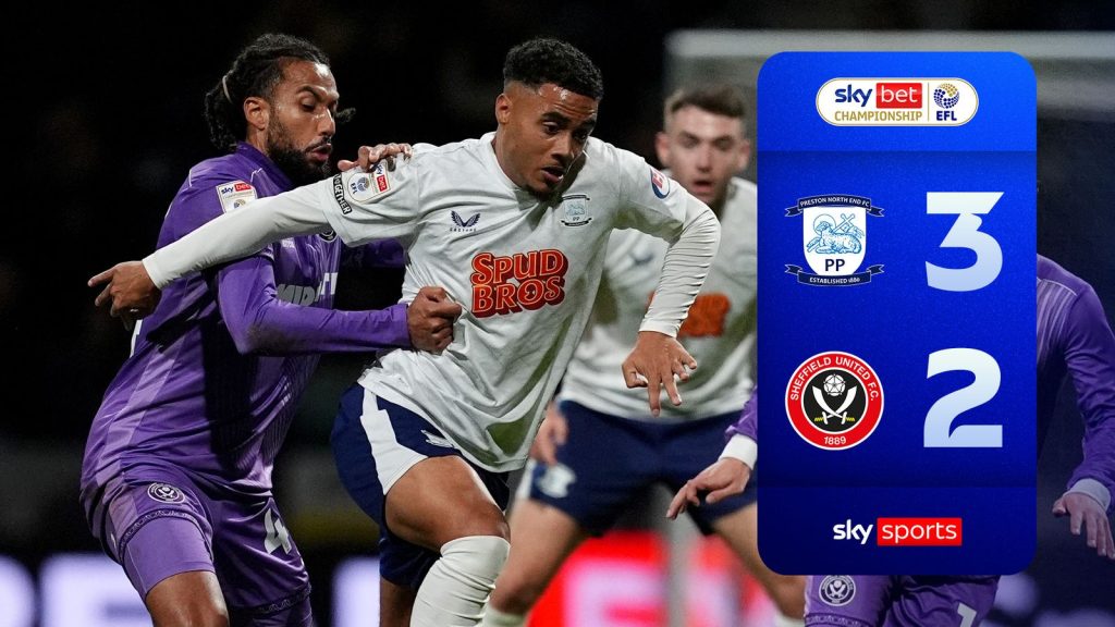 Preston North End 3-2 Sheffield United