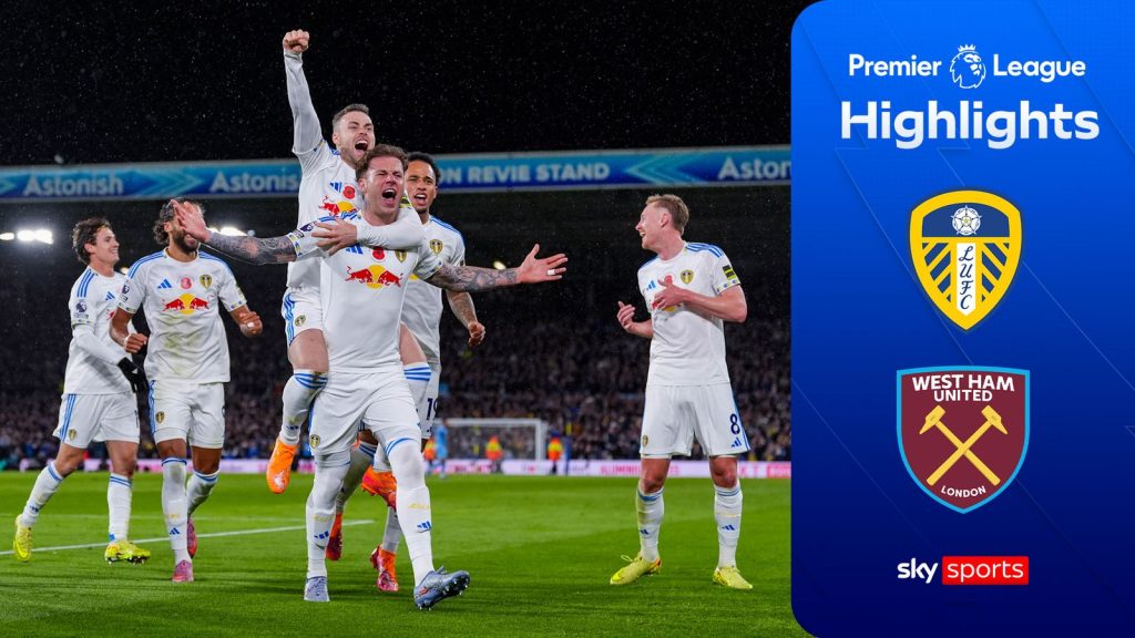 Leeds 2-1 West Ham