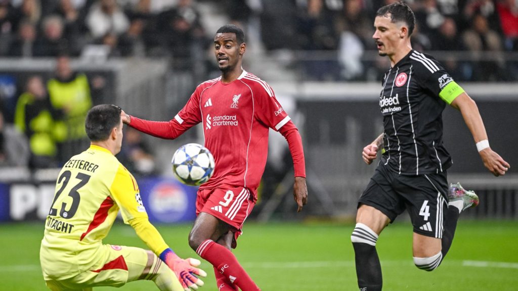 Alexander Isak: Liverpool Striker Suffers Groin Injury In Eintracht Frankfurt Win, Arne Slot Confirms