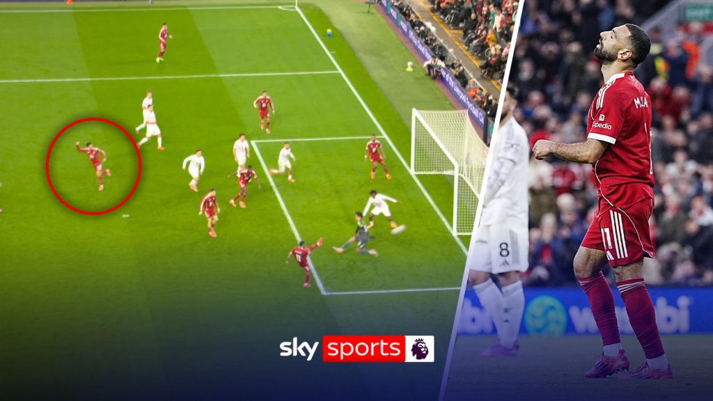 Liverpool Vs Man Utd: Curtis Jones Celebrates Before Mohamed Salah Misses Big Chance