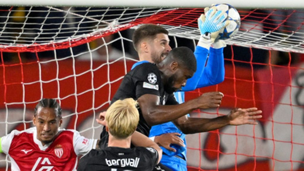 Monaco 0-0 Tottenham: Guglielmo Vicario Heroics Help Spurs To Fortunate Goalless Draw In Champions League