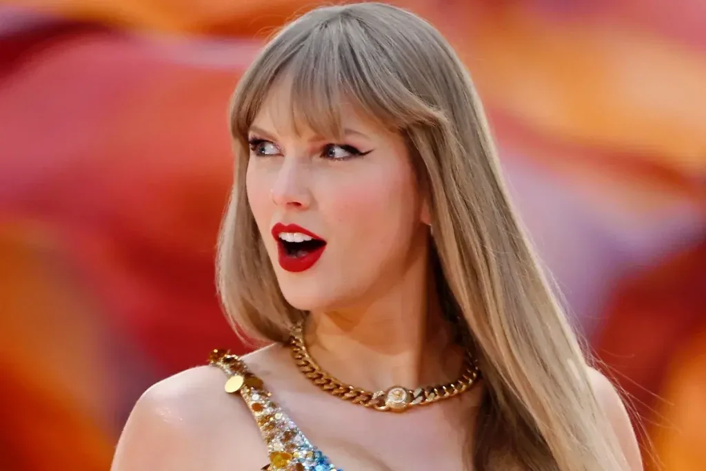 Taylor Swift Swallows Bug