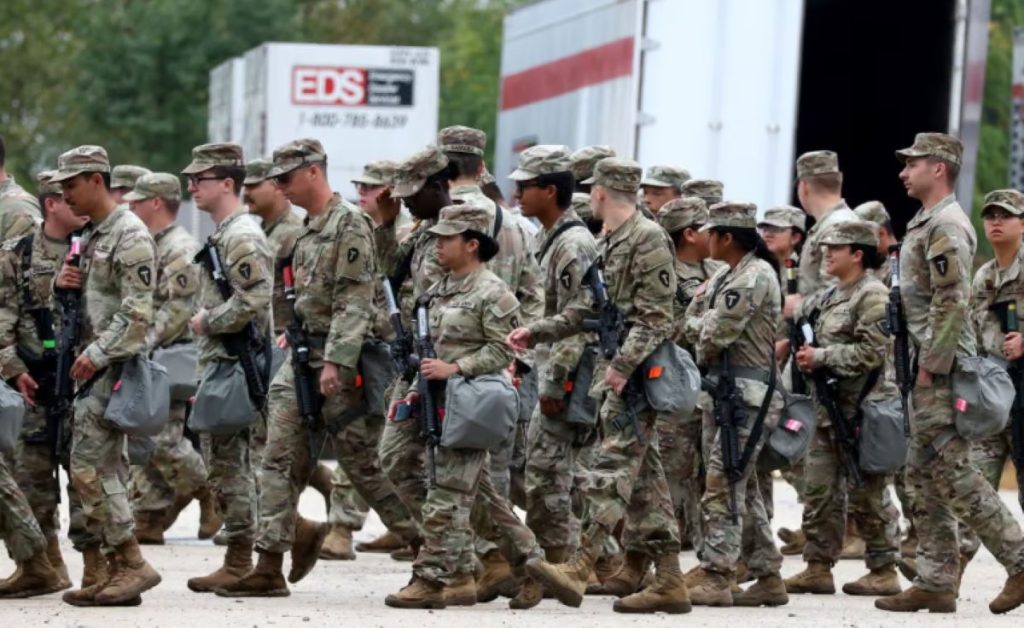 Texas National Guard Troops Deployed To Chicago Amid Trump’s Crackdown